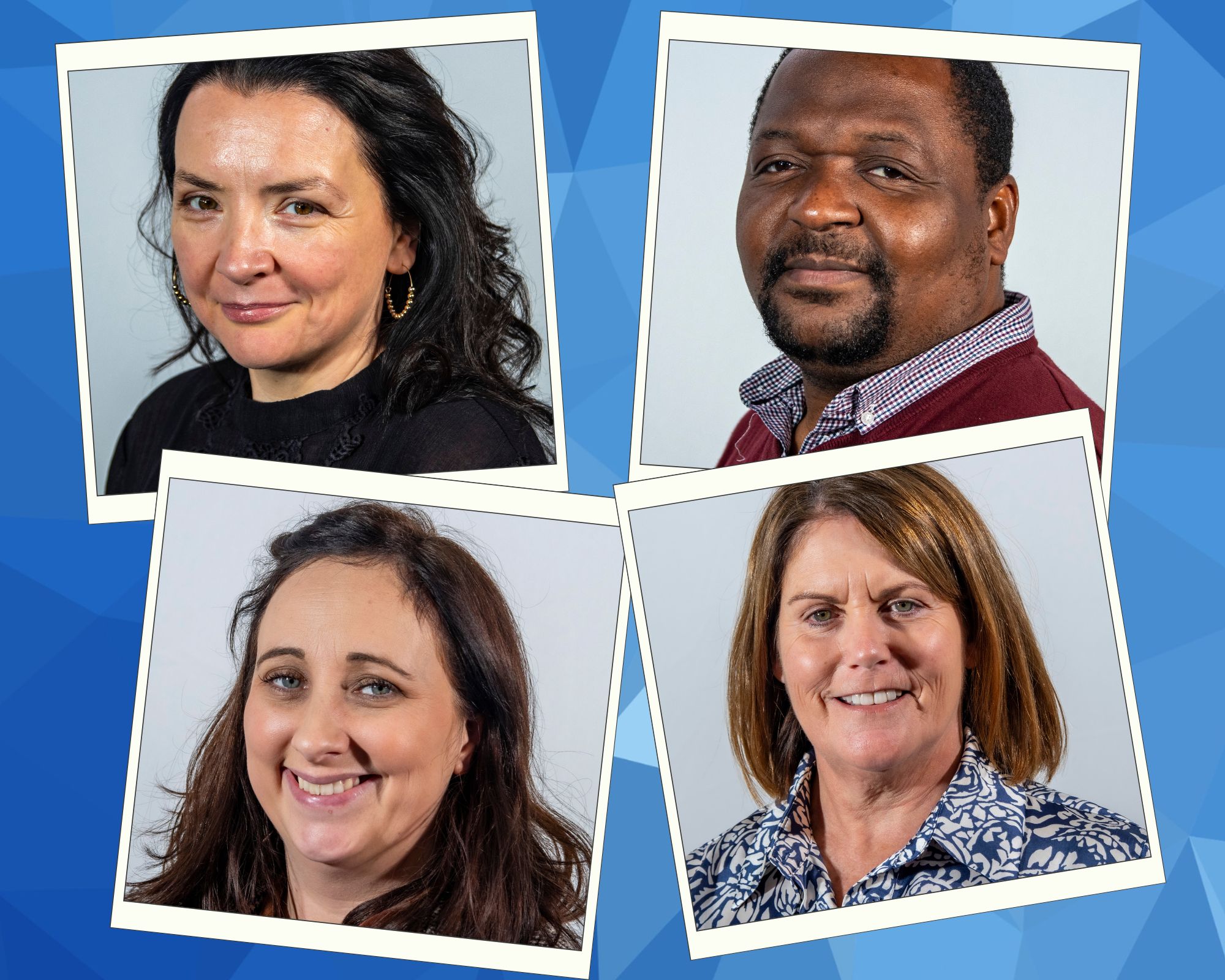 Top left: Marta Hutchins-Domanska, top right: Chuks John, bottom left: Naomi Ilton, bottom right: Nuala Greenwood.